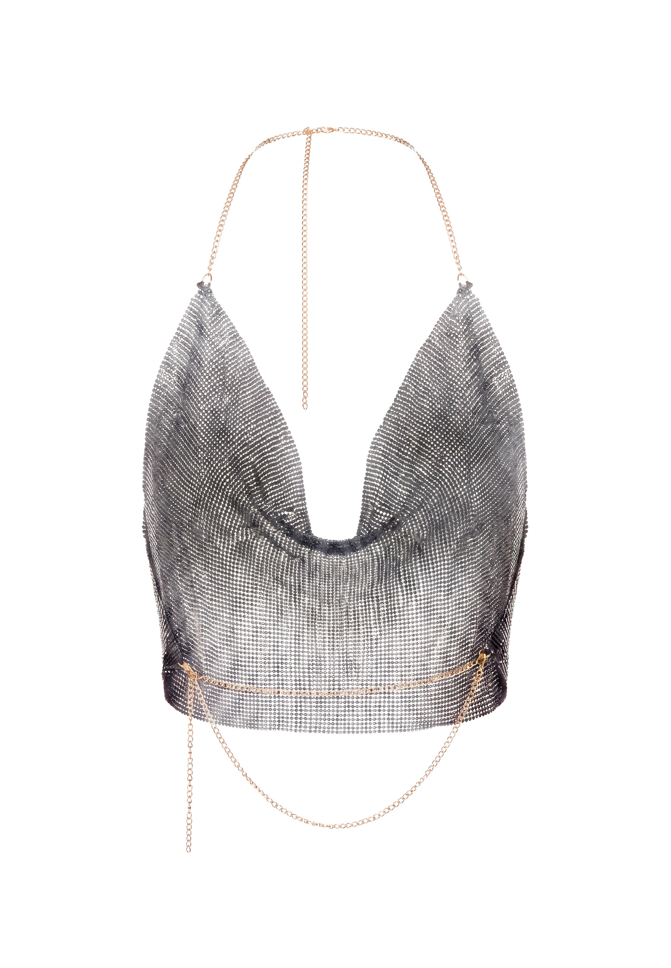 faina Top in Zilver