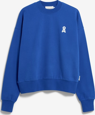 Sweat-shirt 'ALIZAA' ARMEDANGELS en bleu : devant