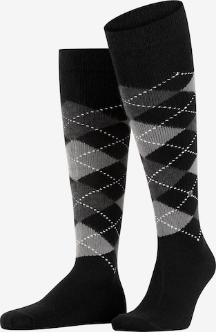 Chaussettes montantes BURLINGTON en noir : devant