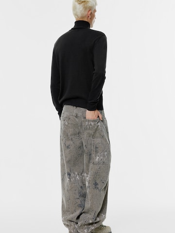 Pull&Bear Sweter w kolorze czarny