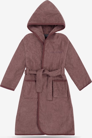 normani Bathrobe in Brown: front