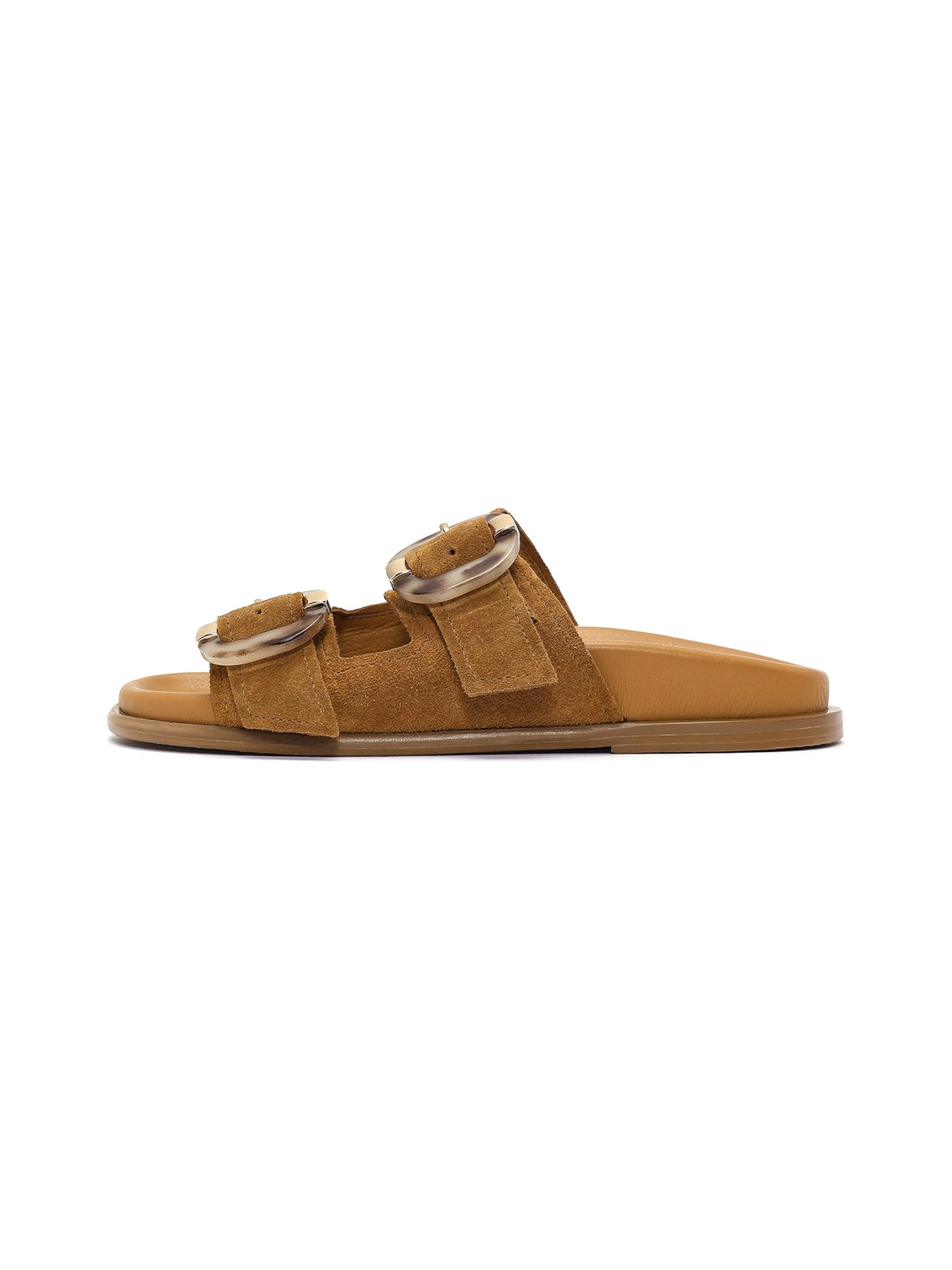 Mule Derimod en marron : devant