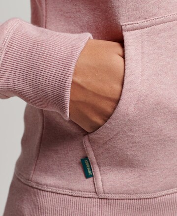 Superdry Zip-Up Hoodie in Pink