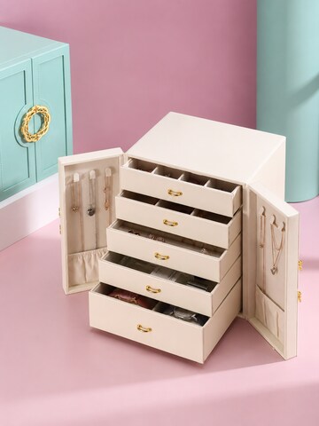 MEVYRA Jewelry Storage in White