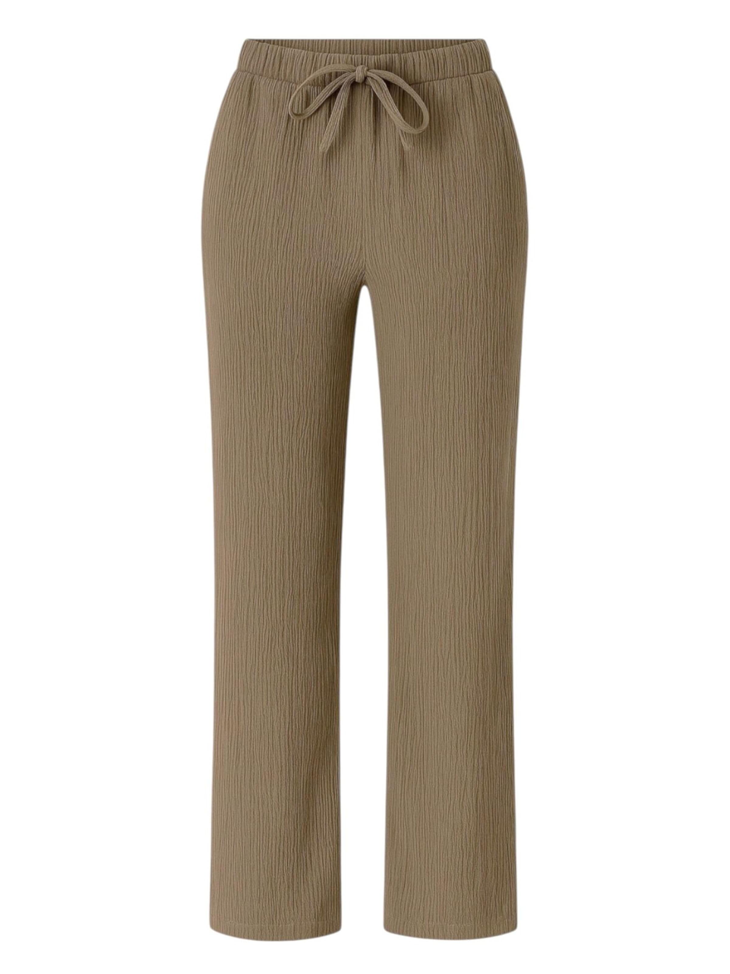 Pantalon 'ALARA' fashionshowcase en vert : devant