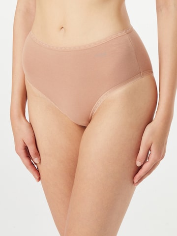 SLOGGI Panty 'GO' i brun: forside