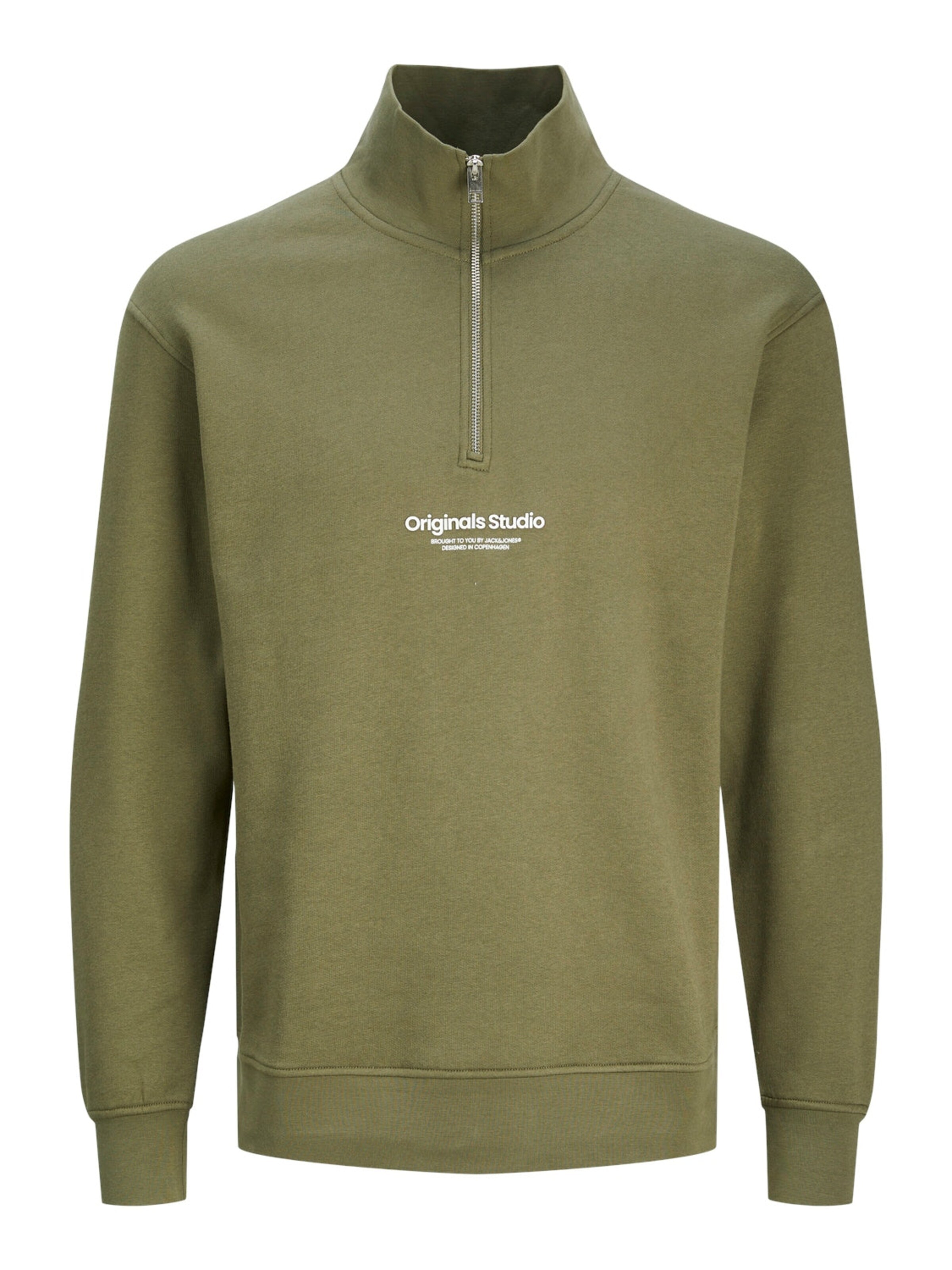 Felpa in L JACK & JONES di colore verde, Visualizzazione prodotti