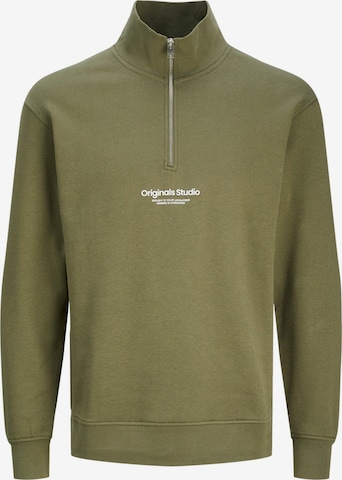 Felpa di JACK & JONES in verde: frontale