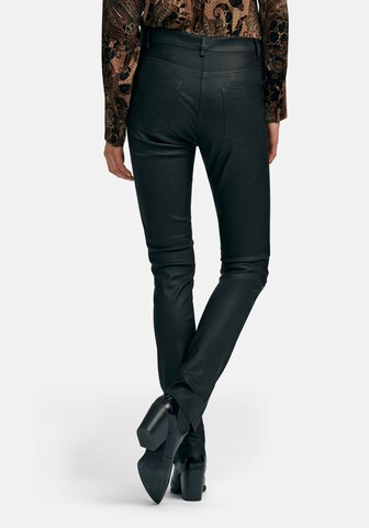 Regular Pantalon Peter Hahn en noir