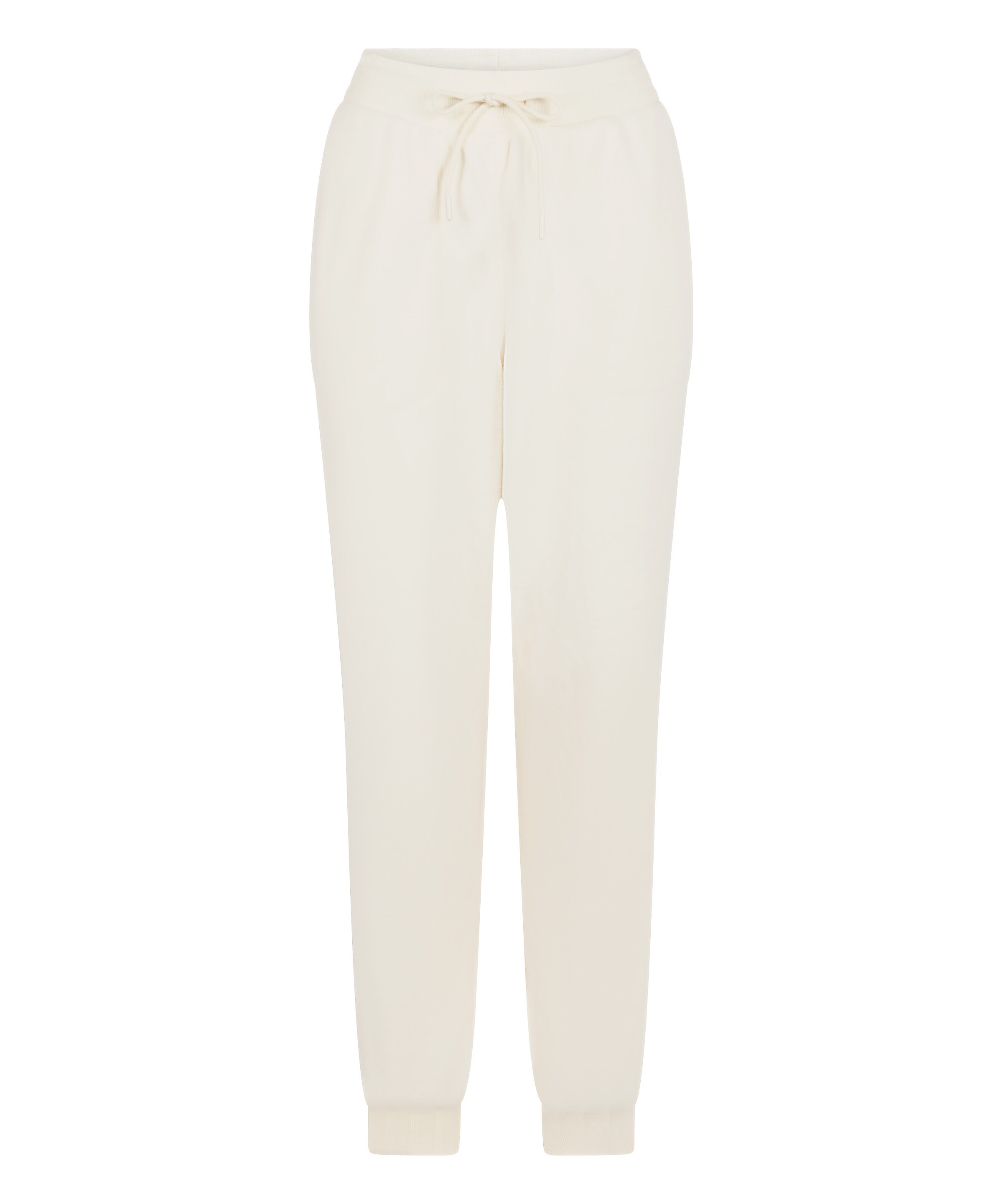 Hunkemöller Tapered Broek in Wit: voorkant
