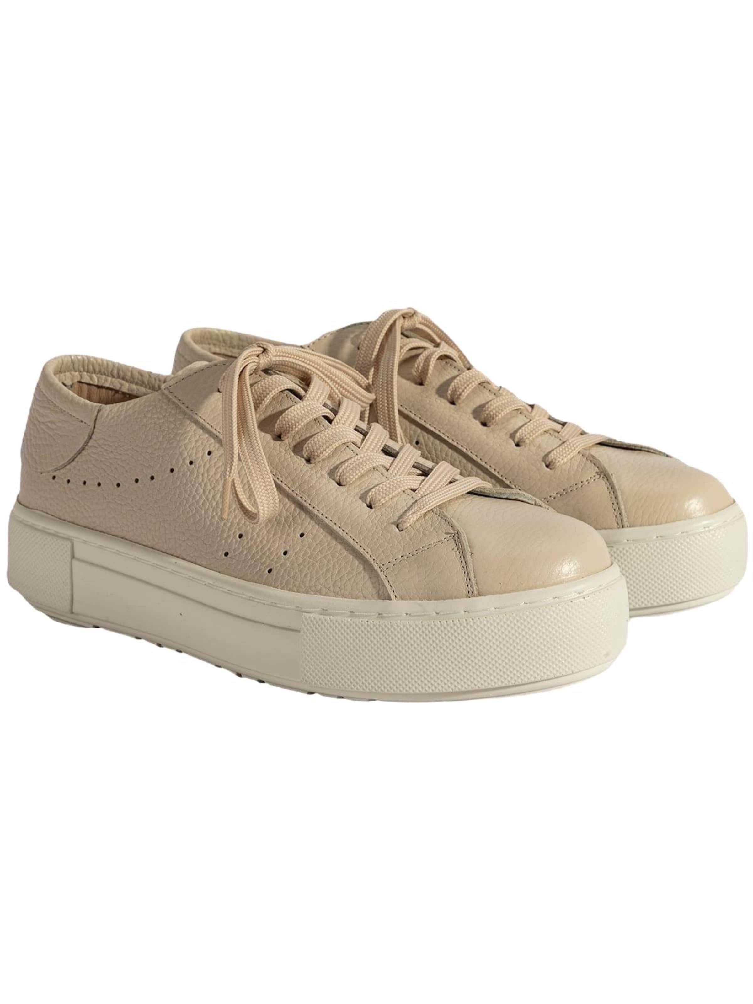 Desa Sneakers 'Trainer' in Beige: front