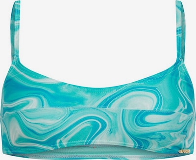 Superdry Hauts de bikini en turquoise / blanc, Vue avec produit
