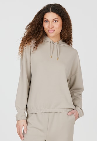 Athlecia Kapuzensweatshirt 'NAMIER' in Beige: Vorderseite