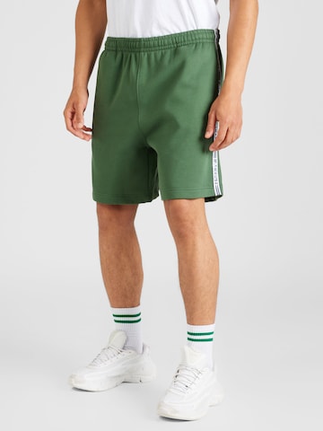 Regular Pantalon LACOSTE en vert : devant