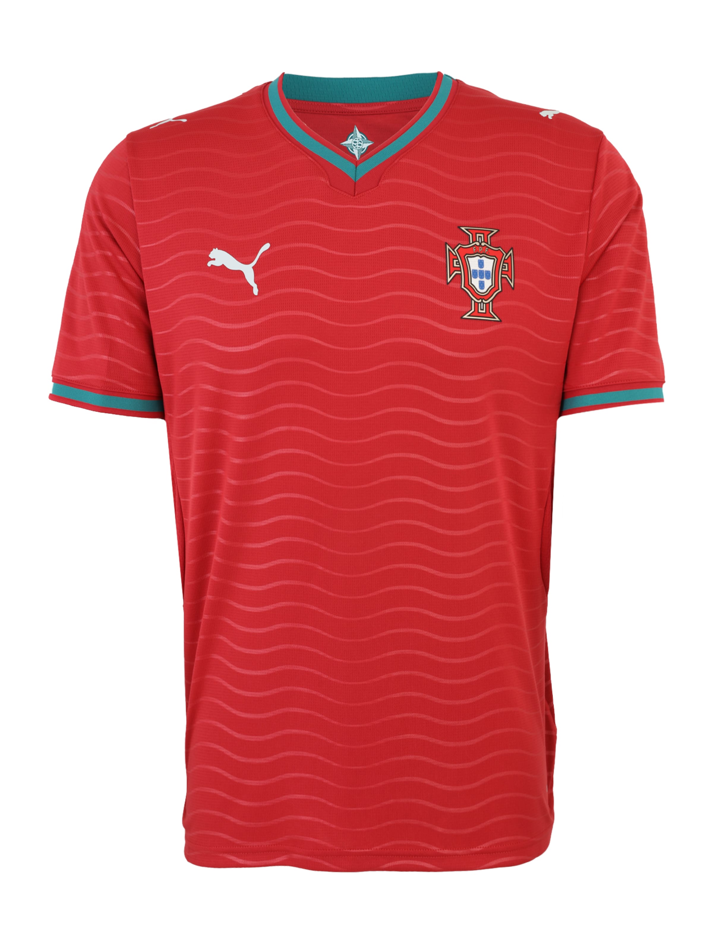 PUMA Trikot 'Portugal 2026' – červená: přední strana