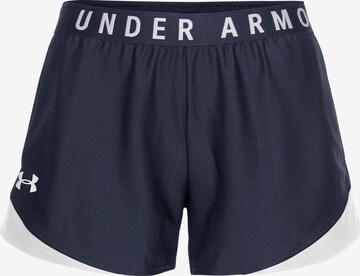UNDER ARMOUR Sportovní kalhoty 'Play Up' – modrá: přední strana