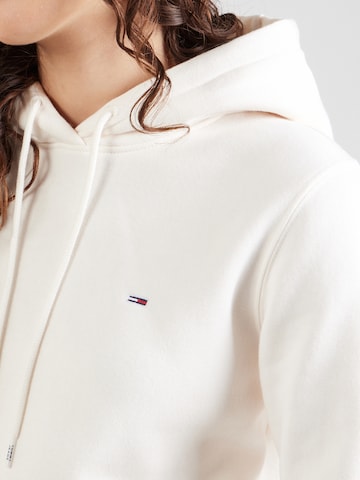 Tommy Jeans Mikina – bílá