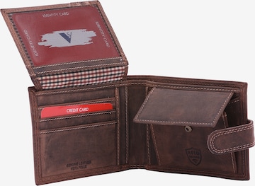 Sergio Valentini Portemonnaie in Braun: Vorderseite