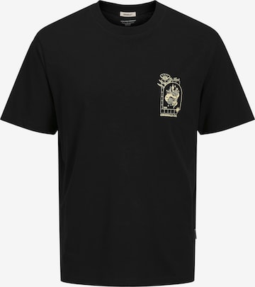 T-Shirt 'JORBELLAGIO' JACK & JONES en noir : devant