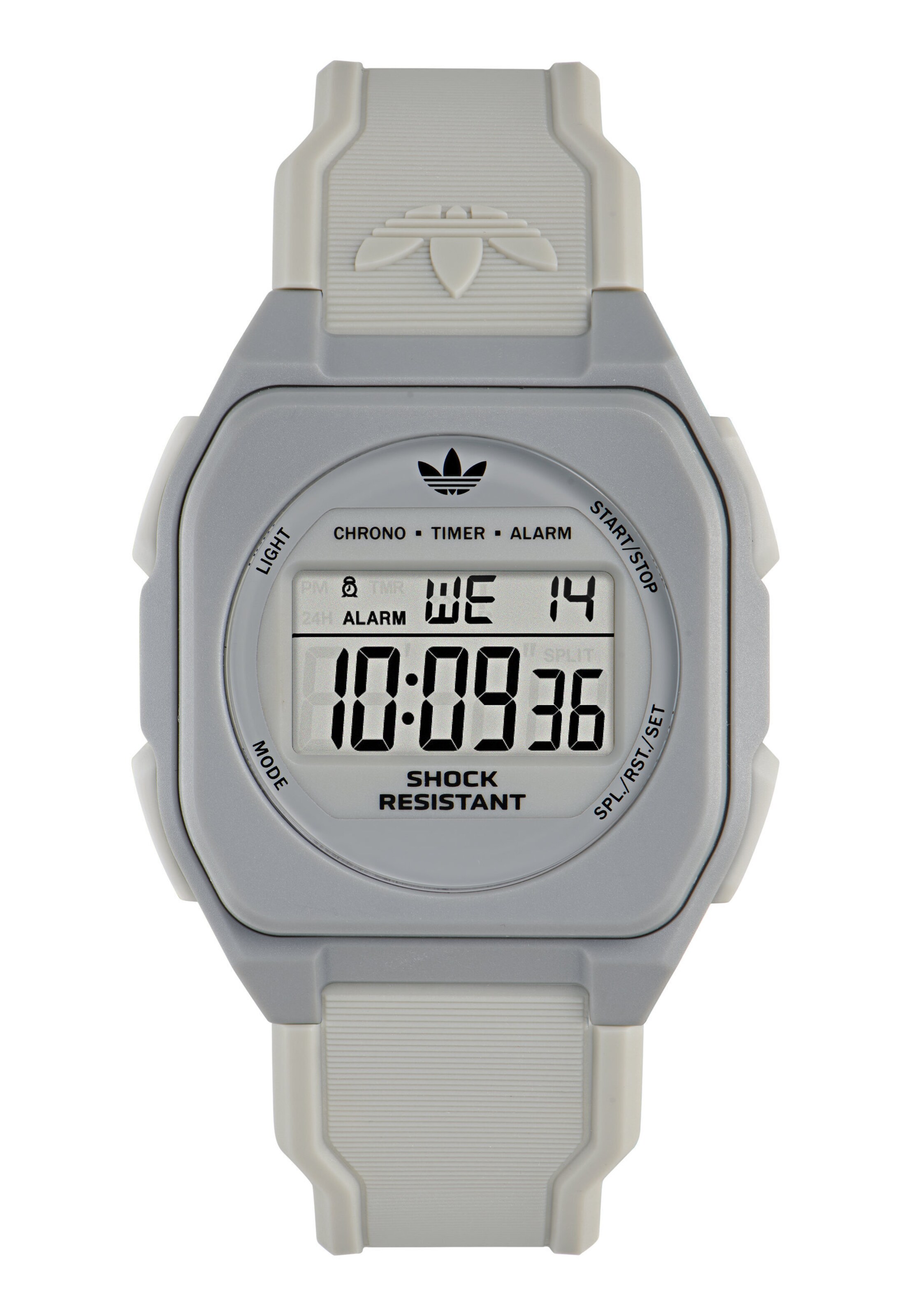 ADIDAS ORIGINALS Digitaal horloge in Grijs: voorkant