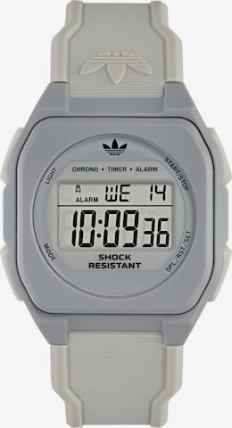Orologio digitale di ADIDAS ORIGINALS in grigio: frontale