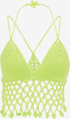 MYMO Top in Green: front