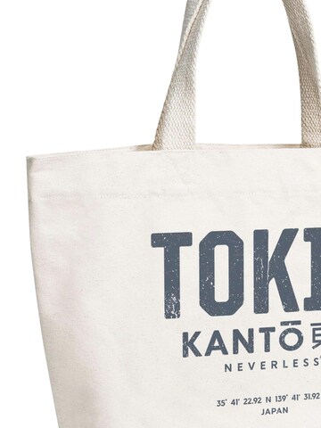 Neverless Strandtasche 'Tokio'‌‌‌‌‌‌‌‌‌‌ in Beige