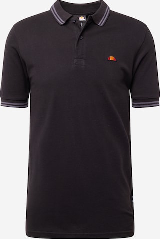 ELLESSE Shirt 'Rooks' in Zwart: voorkant