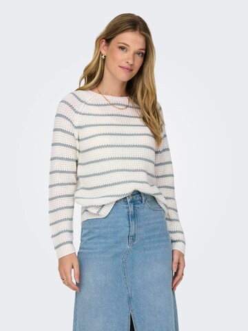 JDY Sweater 'Ellen' in White: front