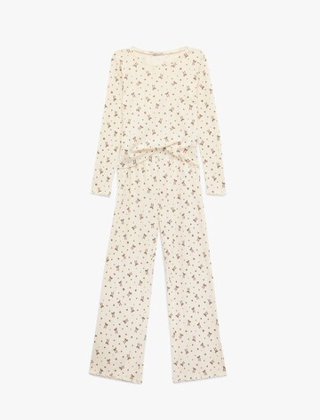 Koton Pyjama in Beige