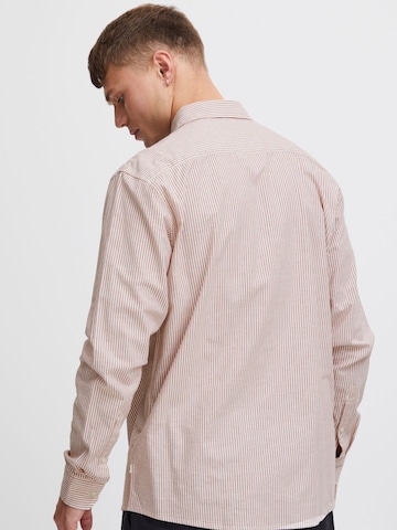 !Solid Slim Fit Hemd 'SDVal' in Orange