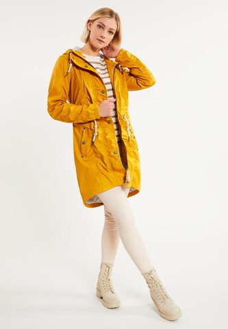 Manteau fonctionnel Schmuddelwedda en jaune