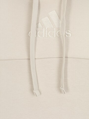 ADIDAS SPORTSWEAR Αθλητική μπλούζα φούτερ 'Studio Lounge Fleece' σε μπεζ