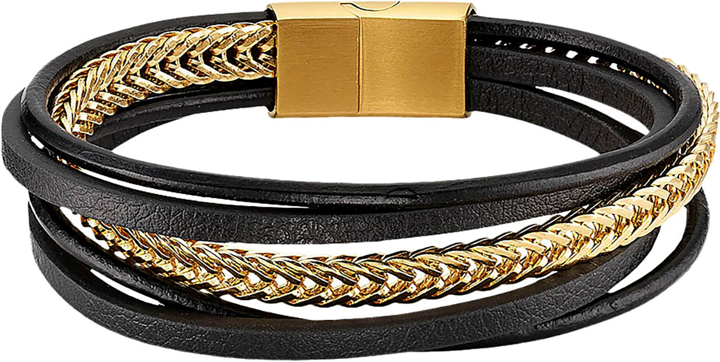 Bruno Banani LM Bracelet in Gold: front