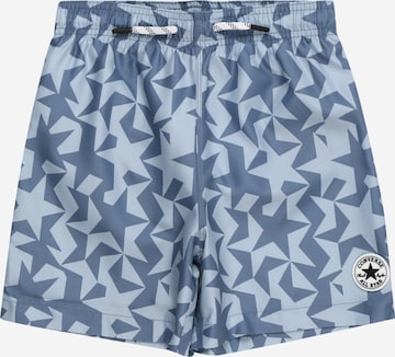 CONVERSE Badeshorts in Blau: predná strana