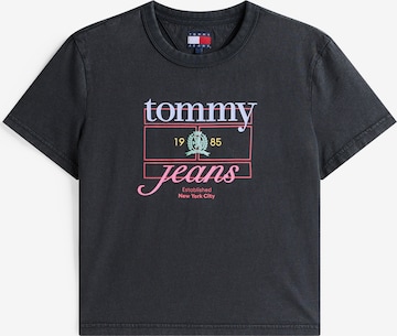 Tommy Jeans T-Shirt in Schwarz: Vorderseite