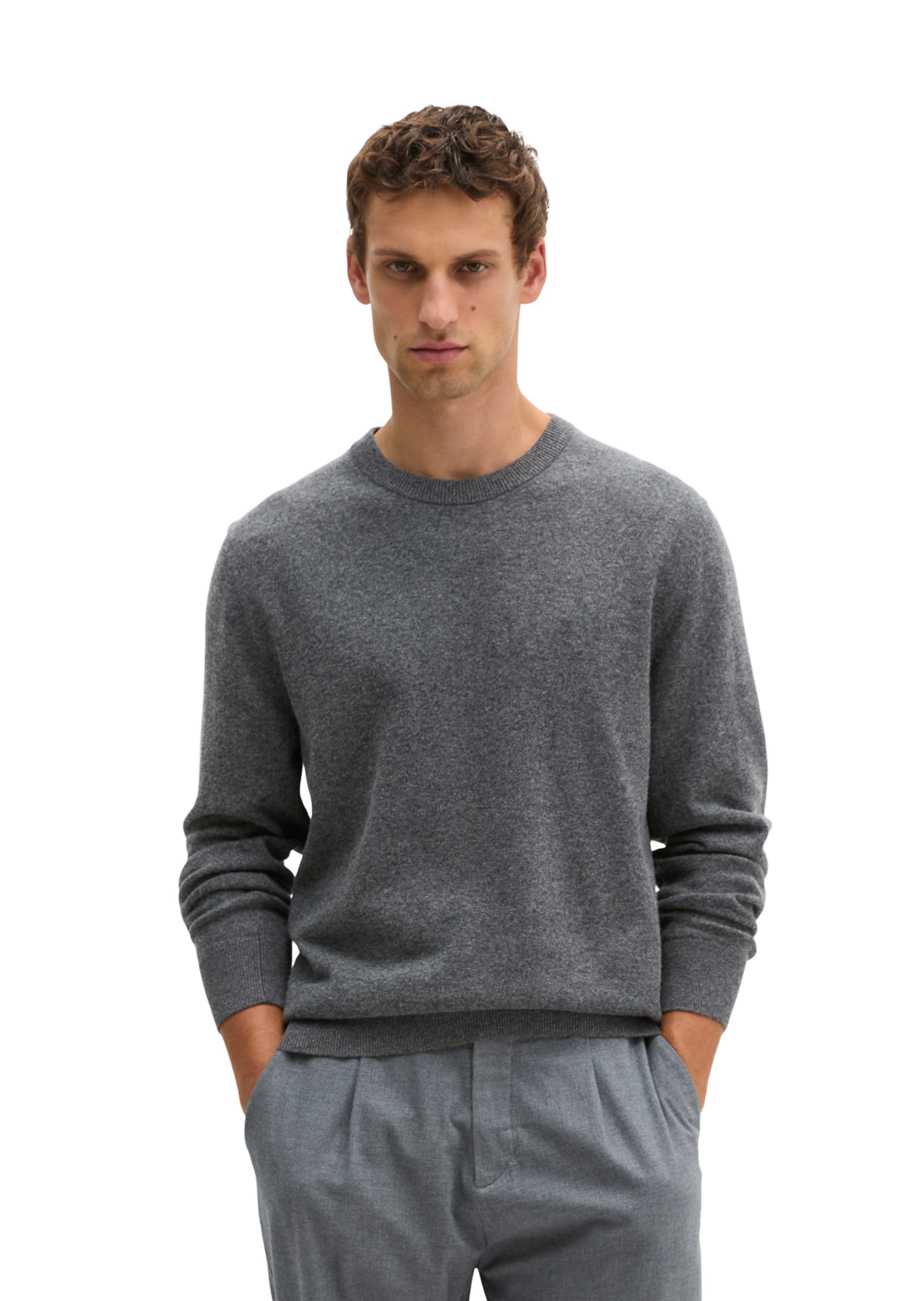 Marc O'Polo Pullover in Grau: Vorderseite