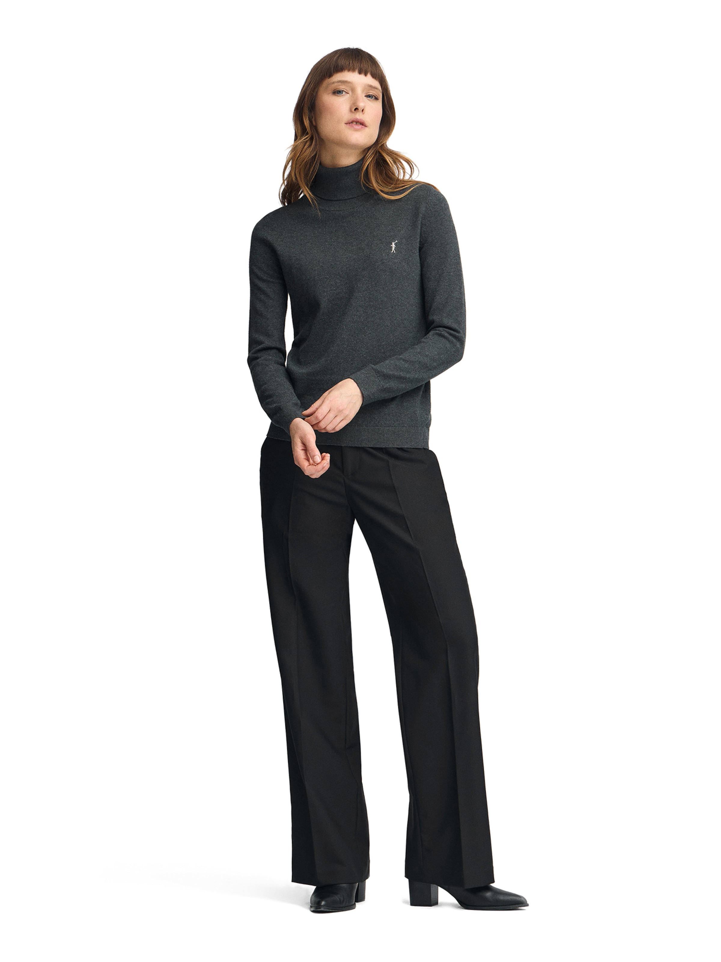 Polo Club Sweater in Grey