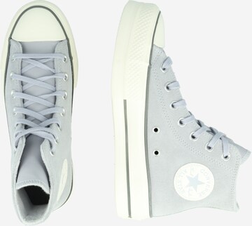 CONVERSE - Sapatilhas altas 'CHUCK TAYLOR ALL STAR LIFT' em cinzento