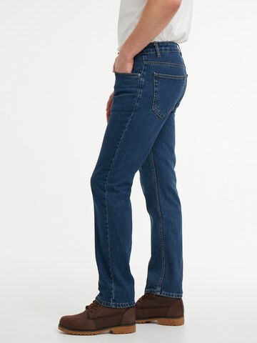 WEM Fashion Regular Jeans 'Magnus' in Blue