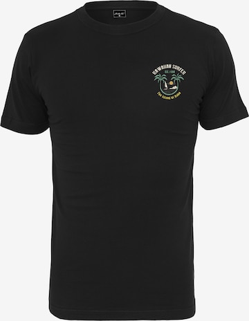 Mister Tee Shirt in Black: front