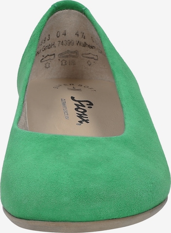 SIOUX Ballet Flats 'Romola' in Green