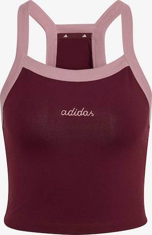 ADIDAS SPORTSWEARSportski top 'Seasonal Essentials' - crvena boja: prednji dio