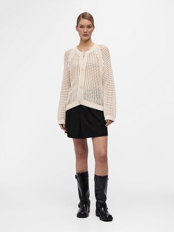 OBJECT Knit cardigan 'Charlie' in Beige