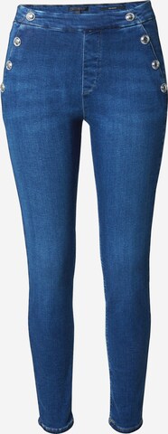 GUESS Skinny Jeggings 'AUBREE' - Modrá: predná strana