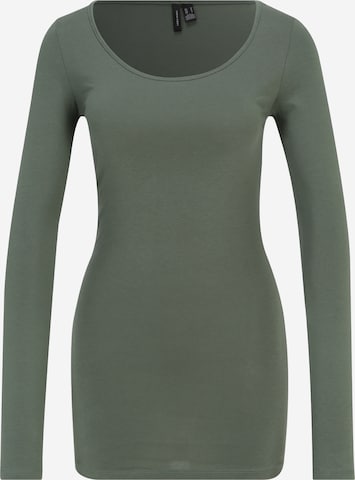 VERO MODA Shirt 'Maxi My' in Green: front