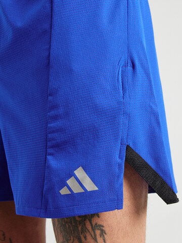 ADIDAS PERFORMANCEregular Sportske hlače 'Designed for Training HIIT' - plava boja