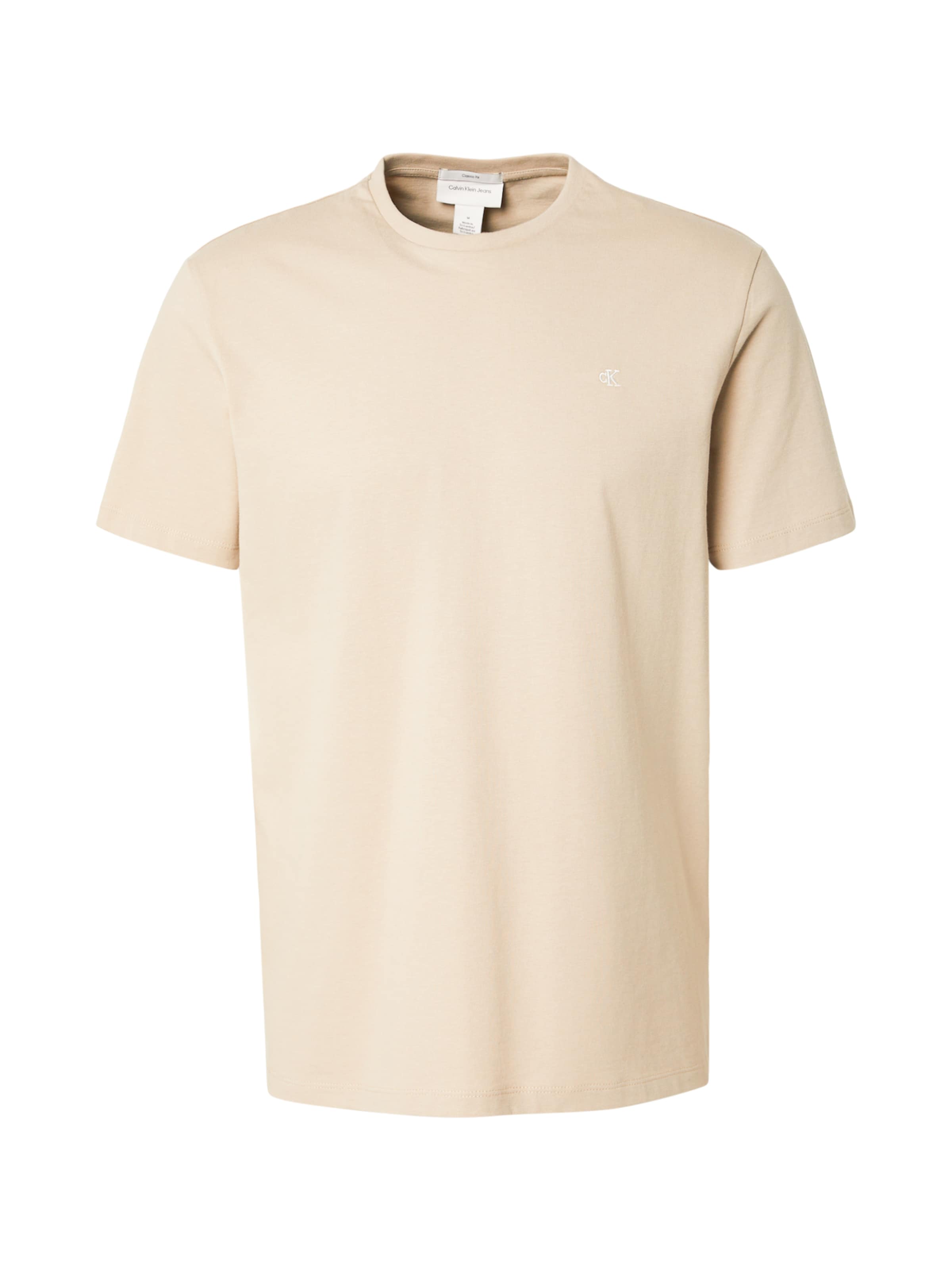 Calvin Klein JeansMajica 'CLASSIC' - smeđa boja: prednji dio
