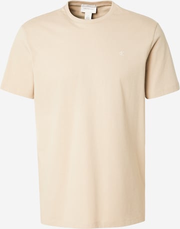 Calvin Klein JeansMajica 'CLASSIC' - smeđa boja: prednji dio