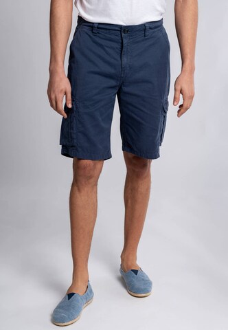 Panareha Regular Cargo Pants 'CRAB' in Blue: front